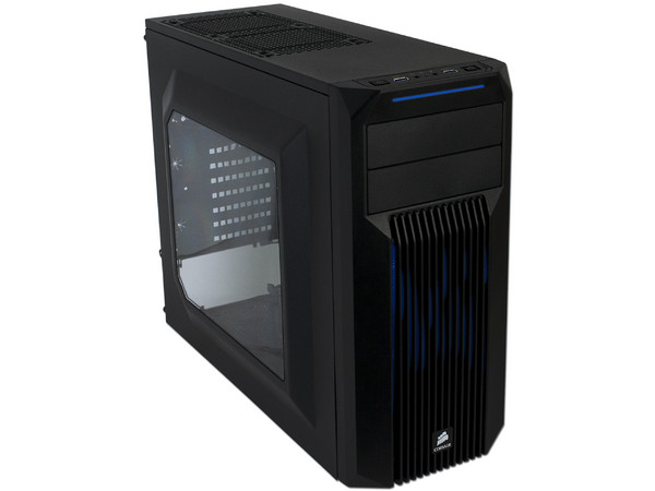 Gabinete Corsair Mid-tower Carbide Series SPEC-02 Blue LED, ATX, (sin fuente de poder)