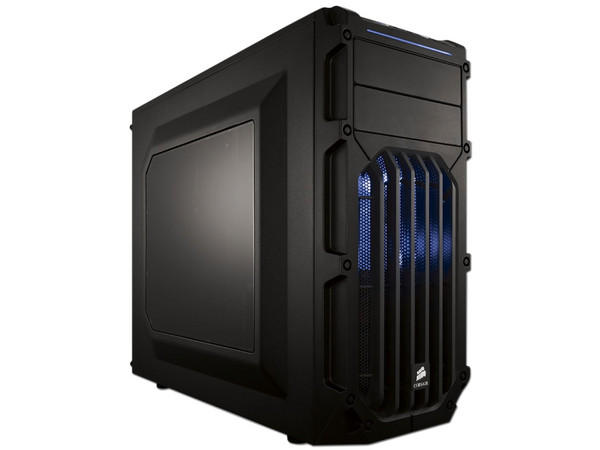 Gabinete Corsair Mid-tower Carbide Series SPEC-03 Blue LED, ATX, USB 3.0, (sin fuente de poder)