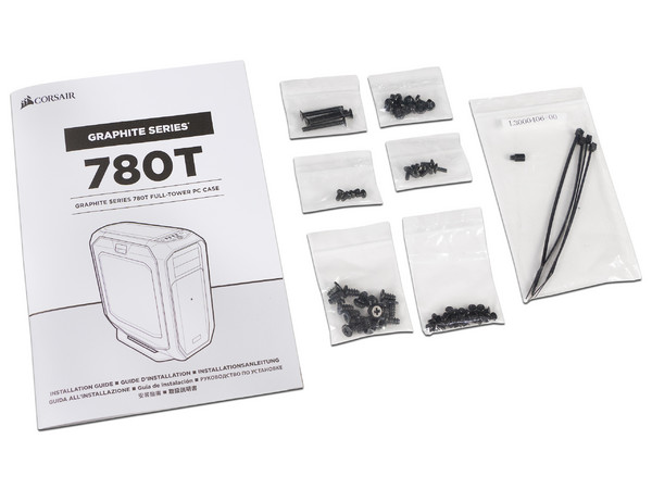 Gabinete Corsair Full-tower Graphite 780T, XL-ATX, (sin fuente de poder).Color Blanco