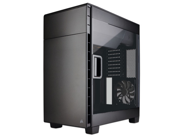 Gabinete Full Tower Corsair Clear 600C (sin fuente de poder).