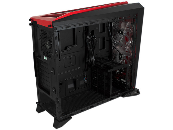 Gabinete Corsair Mid-tower Carbide SPEC-ALPHA,  ATX, (sin fuente de poder).