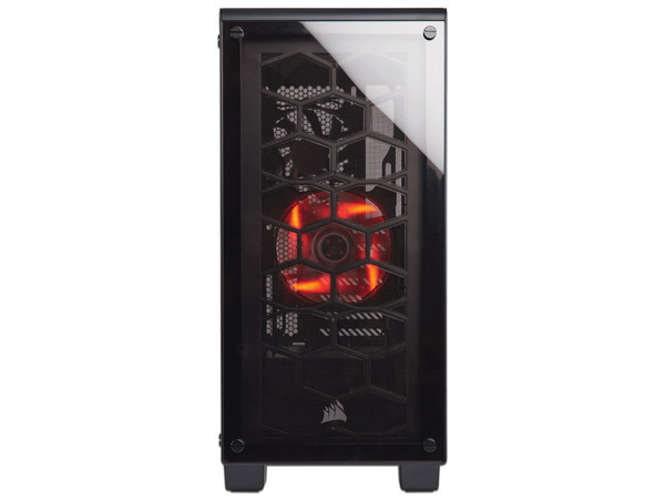 Gabinete Corsair Mid-tower Crystal Series 460X, ATX, (sin fuente de poder)
