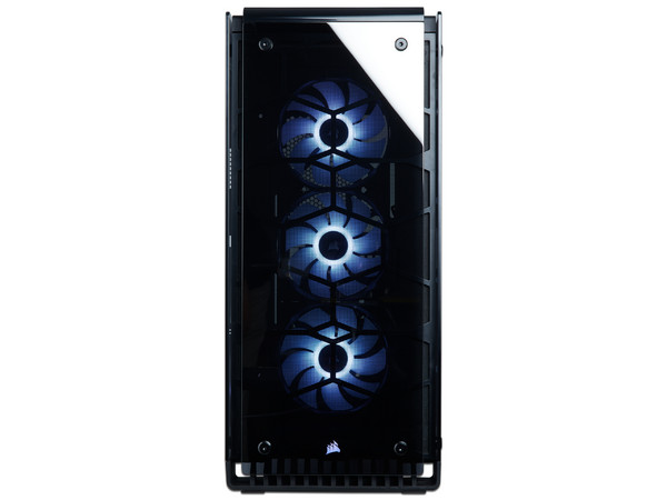 Gabinete Corsair Mid-tower Crystal Series 570X RGB Mirror, ATX, (sin fuente de poder)
