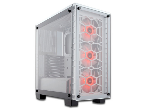 Gabinete Corsair Carbide 275E, ATX (Sin Fuente de Poder). Color Blanco.