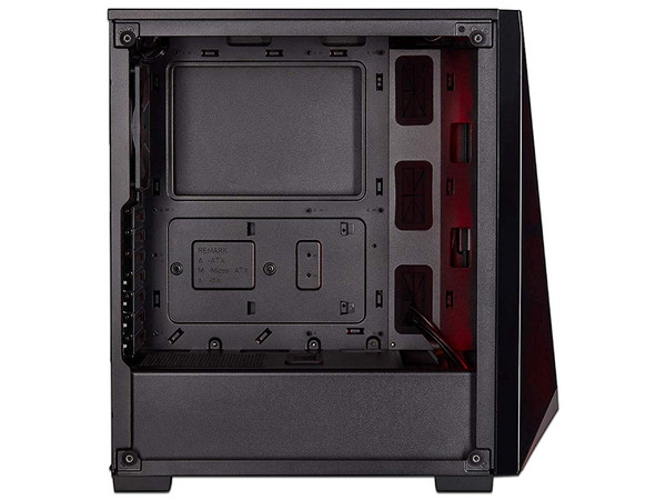 Gabinete Corsair SPEC-DELTA RGB, Mid-Tower, ATX, (no incluye Fuente de poder). Color Negro.