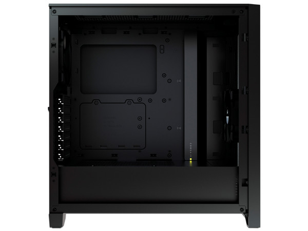 Gabinete Corsair iCue 4000D RGB Airflow, 
Mid-Tower, 
(No incluye Fuente de Poder),
Color Negro.