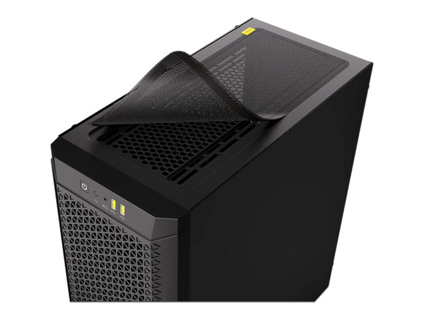 Gabinete Corsair 480T Airflow Mid-Tower, CC-9011271-WW, ATX. Color Negro. (No incluye fuente de poder).