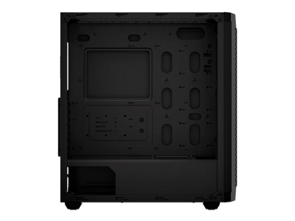 Gabinete Corsair 480T Airflow Mid-Tower, CC-9011271-WW, ATX. Color Negro. (No incluye fuente de poder).