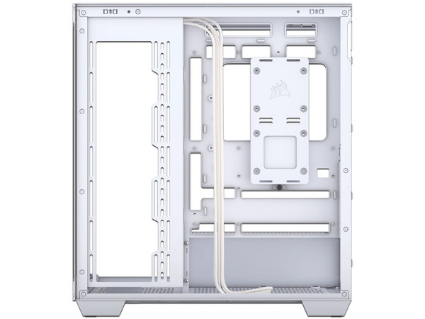 Gabinete CORSAIR iCUE Link 3500X, Mid Tower, ATX, No Incluye Fuente de Poder. Color Blanco.