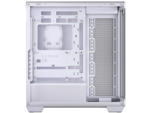 Gabinete CORSAIR iCUE Link 3500X, Mid Tower, ATX, No Incluye Fuente de Poder. Color Blanco.