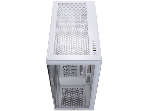 Gabinete CORSAIR iCUE Link 3500X, Mid Tower, ATX, No Incluye Fuente de Poder. Color Blanco.