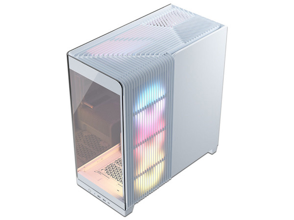 Gabinete CORSAIR FRAME 4500X, Mid Tower, Micro-ATX, No Incluye Fuente de Poder. Color Blanco.