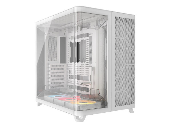 Gabinete CORSAIR Air 5400 RS, Mid Tower, ATX, no Incluye Fuente de Poder. Color Blanco.