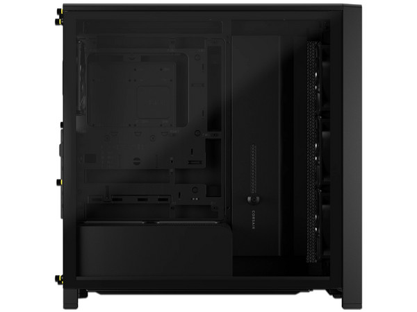 Gabinete CORSAIR FRAME 4000D WOOD RS, Mid Tower, ATX, No Incluye Fuente de Poder. Color Negro.