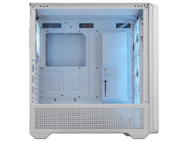 Gabinete Cougar MX600 RGB Cristal Templado, ATX/Full Tower. Color Blanco. (No Incluye Fuente de Poder).