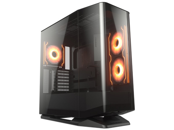 Gabinete COUGAR FV270 RGB, Mid Tower, ATX, No Incluye Fuente de Poder. Color Negro.