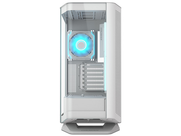 Gabinete COUGAR FV270 RGB, Mid Tower, ATX, No Incluye Fuente de Poder. Color Blanco.