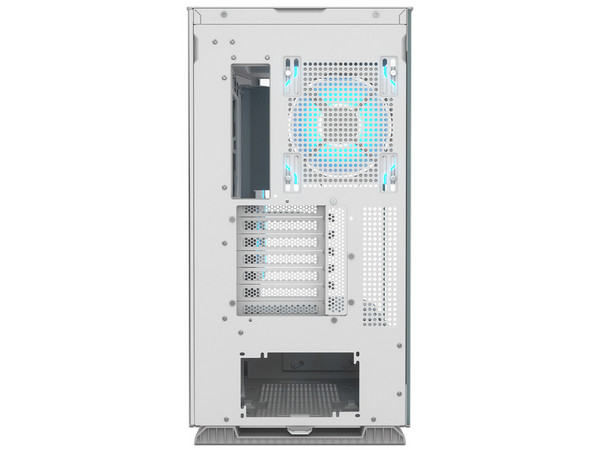 Gabinete COUGAR FV270 RGB, Mid Tower, ATX, No Incluye Fuente de Poder. Color Blanco.