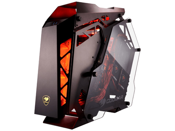 Gabinete Gamer Cougar Conquer Mid Tower, ATX (sin fuente de poder).