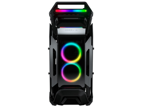 Gabinete COUGAR Cratus CGR-5LMSB, Mid Tower, E-ATX, No Incluye Fuente de Poder. Color Negro.