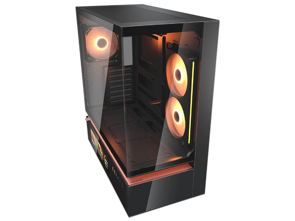 Gabinete Cougar CFV235 Vision, Mid Tower, ATX, Monitor LCD de  9.16