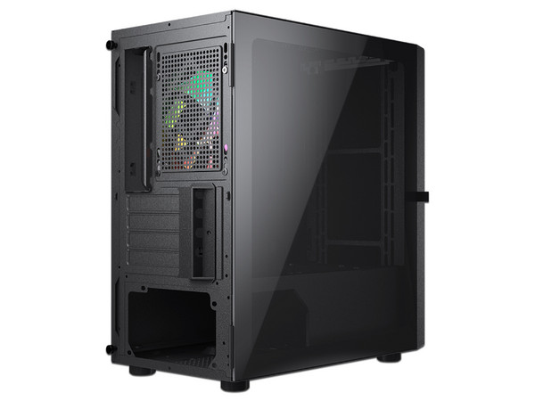 Gabinete Cougar Purity RGB, Mini Tower, Micro-ATX, No Incluye Fuente de Poder. Color Negro.