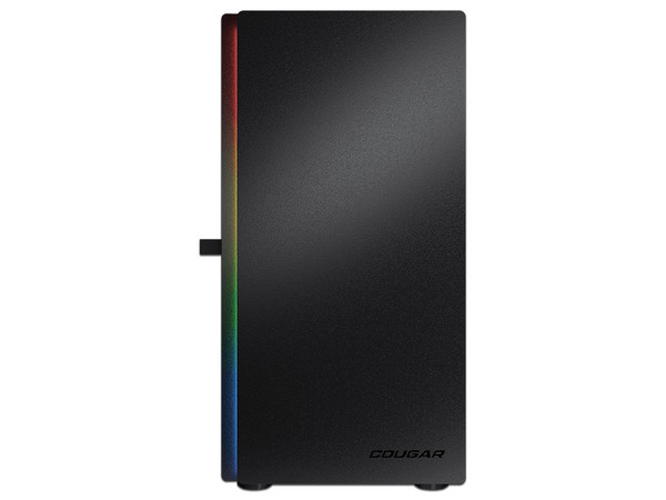 Gabinete Cougar Purity RGB, Mini Tower, Micro-ATX, No Incluye Fuente de Poder. Color Negro.