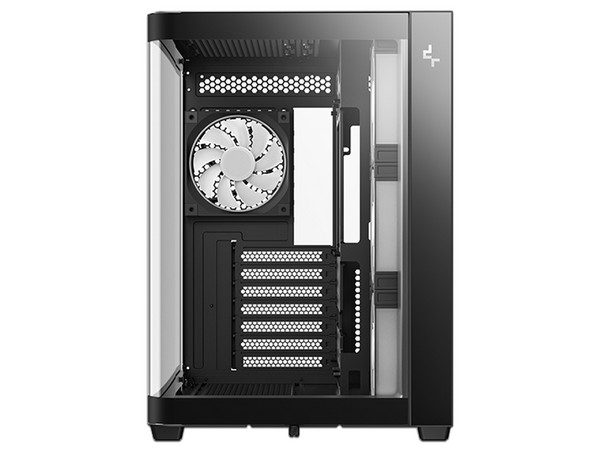 Gabinete DeepCool CG530U 4F, Mid Tower, ATX, Incluye 4 Ventiladores ARGB, Panel de Cristal Templado, No Incluye Fuente de Poder. Color Negro.