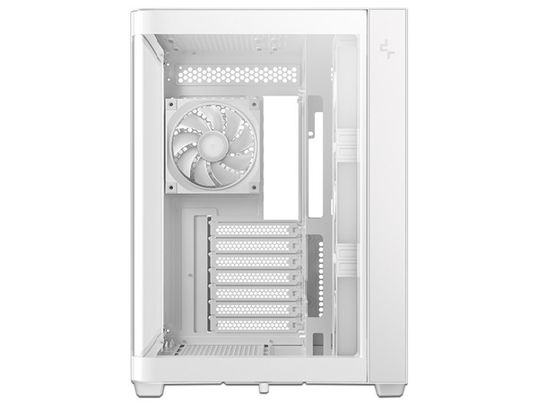 Gabinete DeepCool CG530U, Mid Tower, ATX, No Incluye Fuente de Poder. Color Blanco.