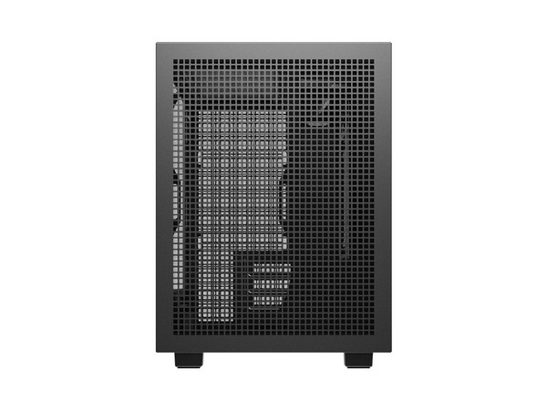 Gabinete DeepCool CH260, Mid Tower, Micro ATX, Panel de Cristal Templado, No Incluye Fuente de Poder. Color Negro.