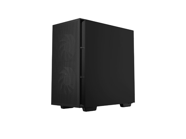 Gabinete DeepCool CH360 DIGITAL, Micro ATX, Pantalla Digital, ARGB (sin fuente de poder). Color Negro.