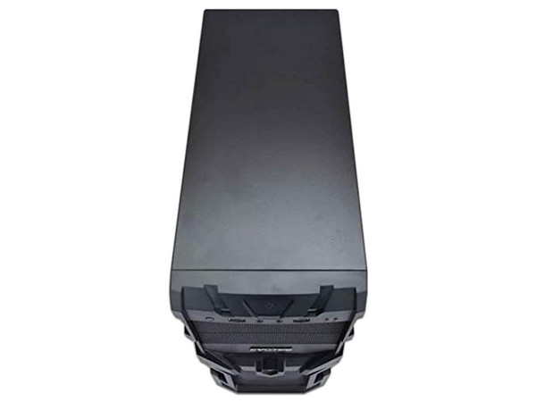 Gabinete Evotec EV-1005 Micro-ATX con fuente de 600W. Color Negro.