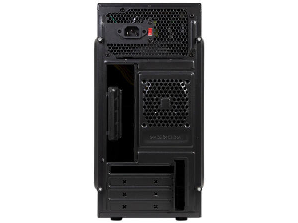 Gabinete Evotec EV-1014, Micro-ATX, Fuente de Poder de  600 W, Color Negro.
