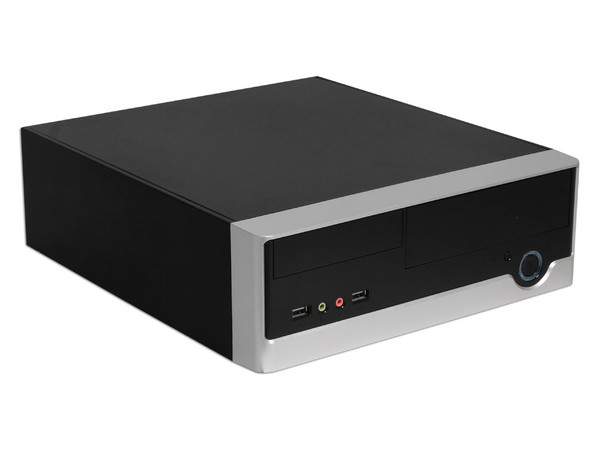Gabinete Foxconn RS233 con fuente de 150W, Mini ITX