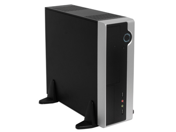 Gabinete Foxconn RS233 con fuente de 150W, Mini ITX