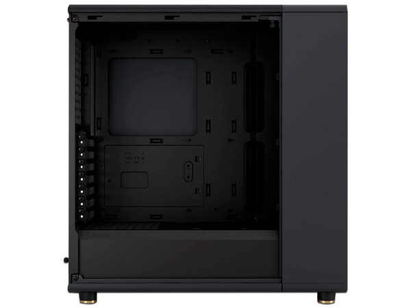 Gabinete Gamer Fractal North, ATX,(sin fuente de poder). Color Negro.