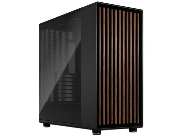 Gabinete Gamer Fractal North XL, E-ATX,(sin fuente de poder). Color Negro.