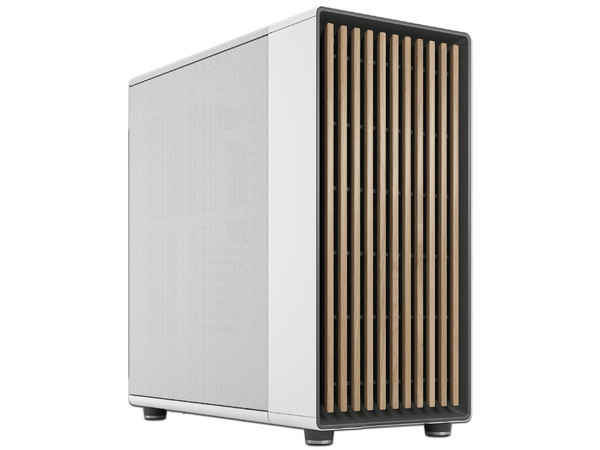 Gabinete Gamer Fractal North XL, Full Tower, E-ATX, (sin fuente de poder). Color Blanco.