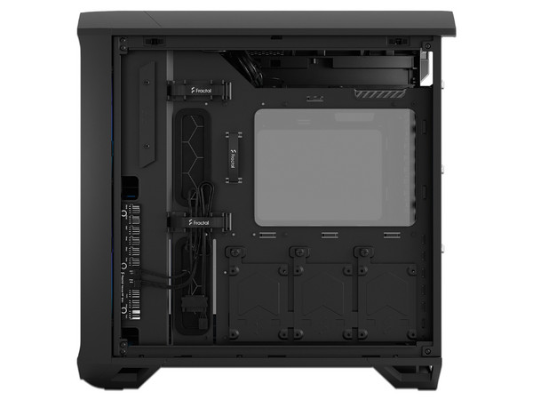 Gabinete FRACTAL DESIGN Torrent Compact RGB, E-ATX, No Incluye Fuente de Poder. Color Negro.