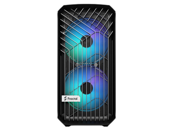 Gabinete FRACTAL DESIGN Torrent Compact RGB, E-ATX, No Incluye Fuente de Poder. Color Negro.