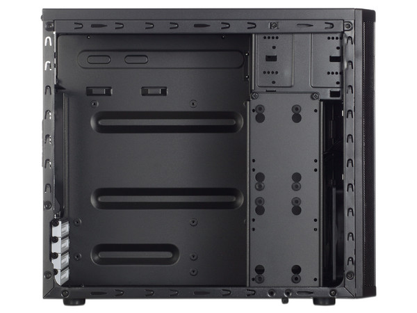 Gabinete Fractal Design Core 1100, Micro-ATX (sin fuente de poder). Color Negro.