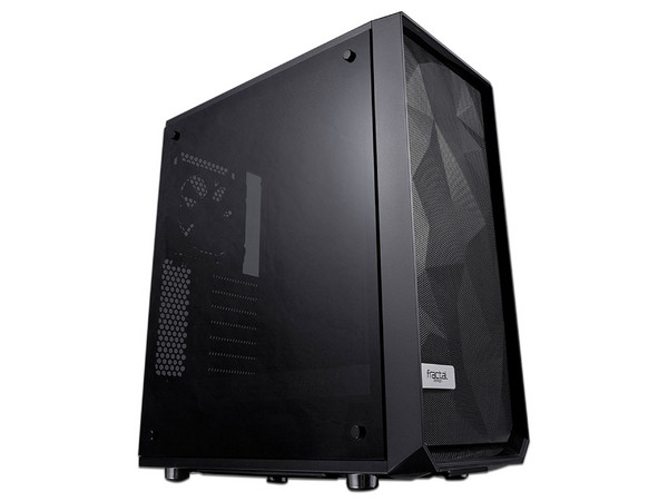 Gabinete Fractal Design Meshify C, Mid-Tower, ATX, (No incluye fuente de poder). Color Negro.