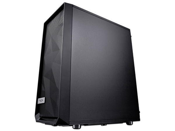 Gabinete Fractal Design Meshify C, Mid-Tower, ATX, (No incluye fuente de poder). Color Negro.
