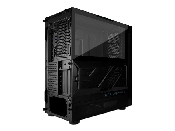 Gabinete GAME FACTOR CSG800, ATX, No Incluye Fuente de Poder. Color Negro.