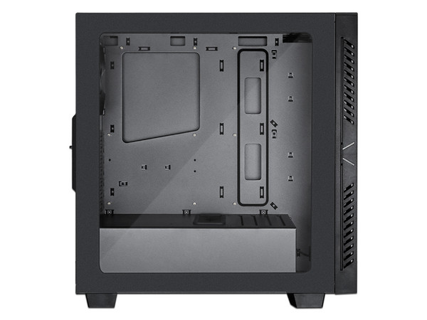 Gabinete Mid Tower Aorus AC300W Lite, ATX (sin fuente de poder). Color negro.