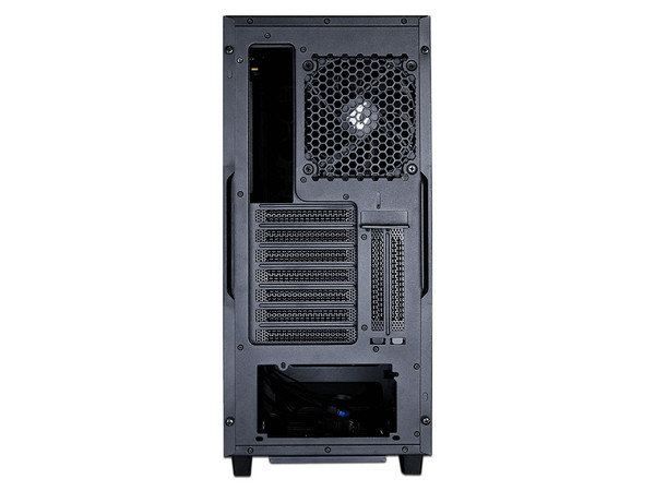 Gabinete Mid Tower Aorus AC300W Lite, ATX (sin fuente de poder). Color negro.