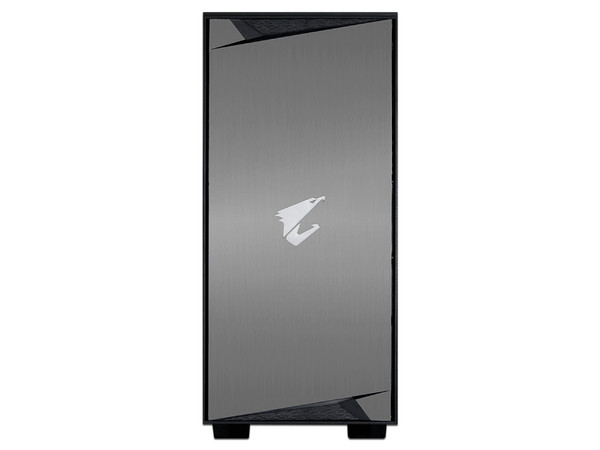 Gabinete Mid Tower Aorus AC300W Lite, ATX (sin fuente de poder). Color negro.