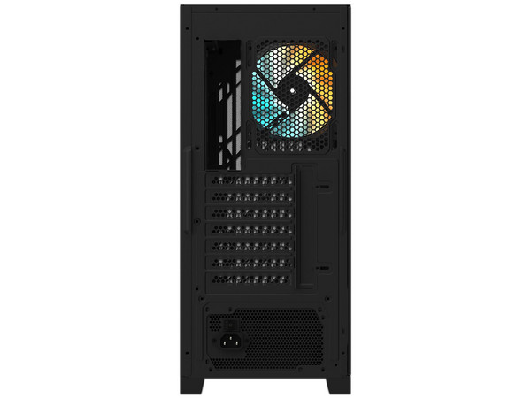 Gabinete Gigabyte C103 GLASS, Mid Tower, Micro-ATX, Incluye Fuente de Poder de 650W. Color Negro.