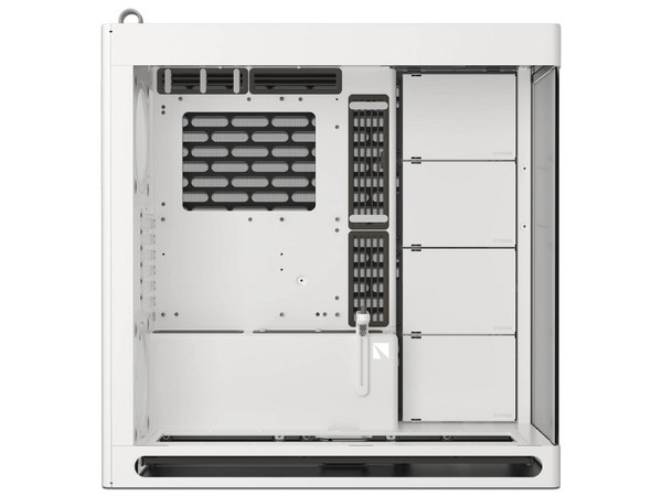 Gabinete AeroCool HAVN HS 420, Mid-Tower, ATX, Panel de Cristal Templado, No Incluye Fuente de Poder. Color Blanco.