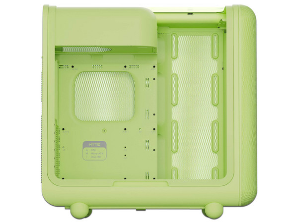 Gabinete HYTE X50, Mid Tower, ATX, Panel de Cristal Templado, No Incluye Fuente de Poder. Color Verde.